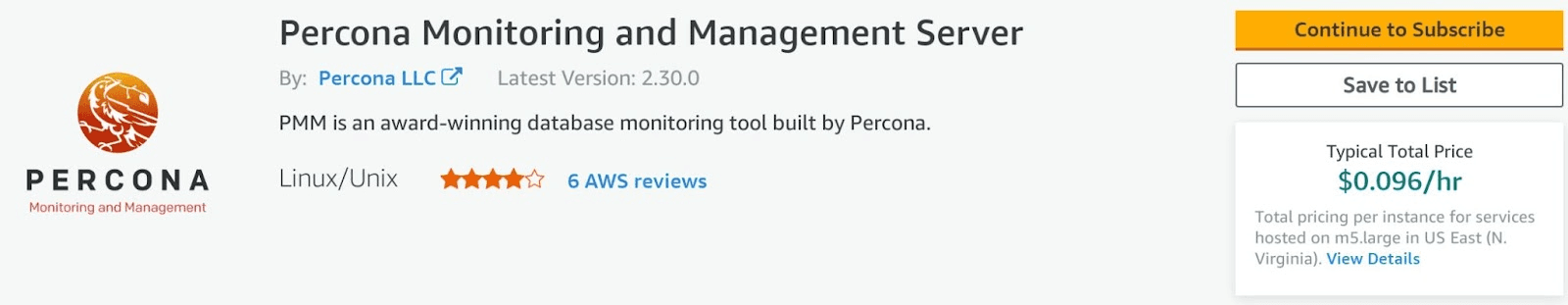 How To Deploy PMM Using AWS - figure 1