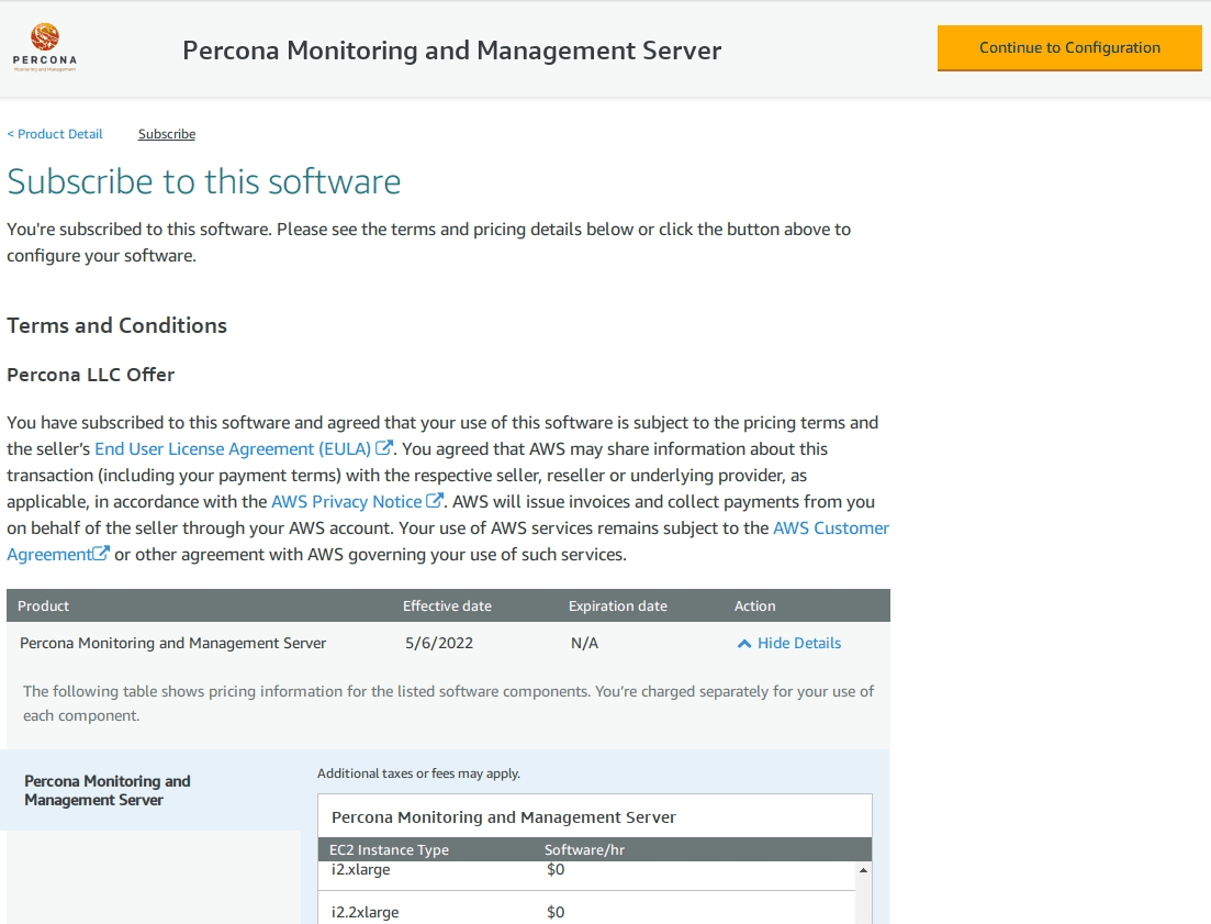 How To Deploy PMM Using AWS - figure 2
