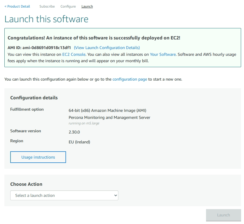 How To Deploy PMM Using AWS - figure 5
